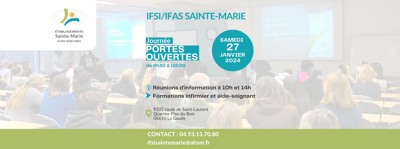 Journ E Portes Ouvertes L Ifsi Ifas Sainte Marie Centre Hospitalier